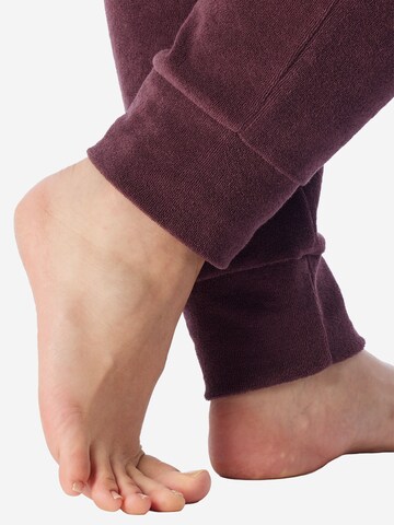 SCHIESSER Pyjama ' Casual Essentials ' in Bruin