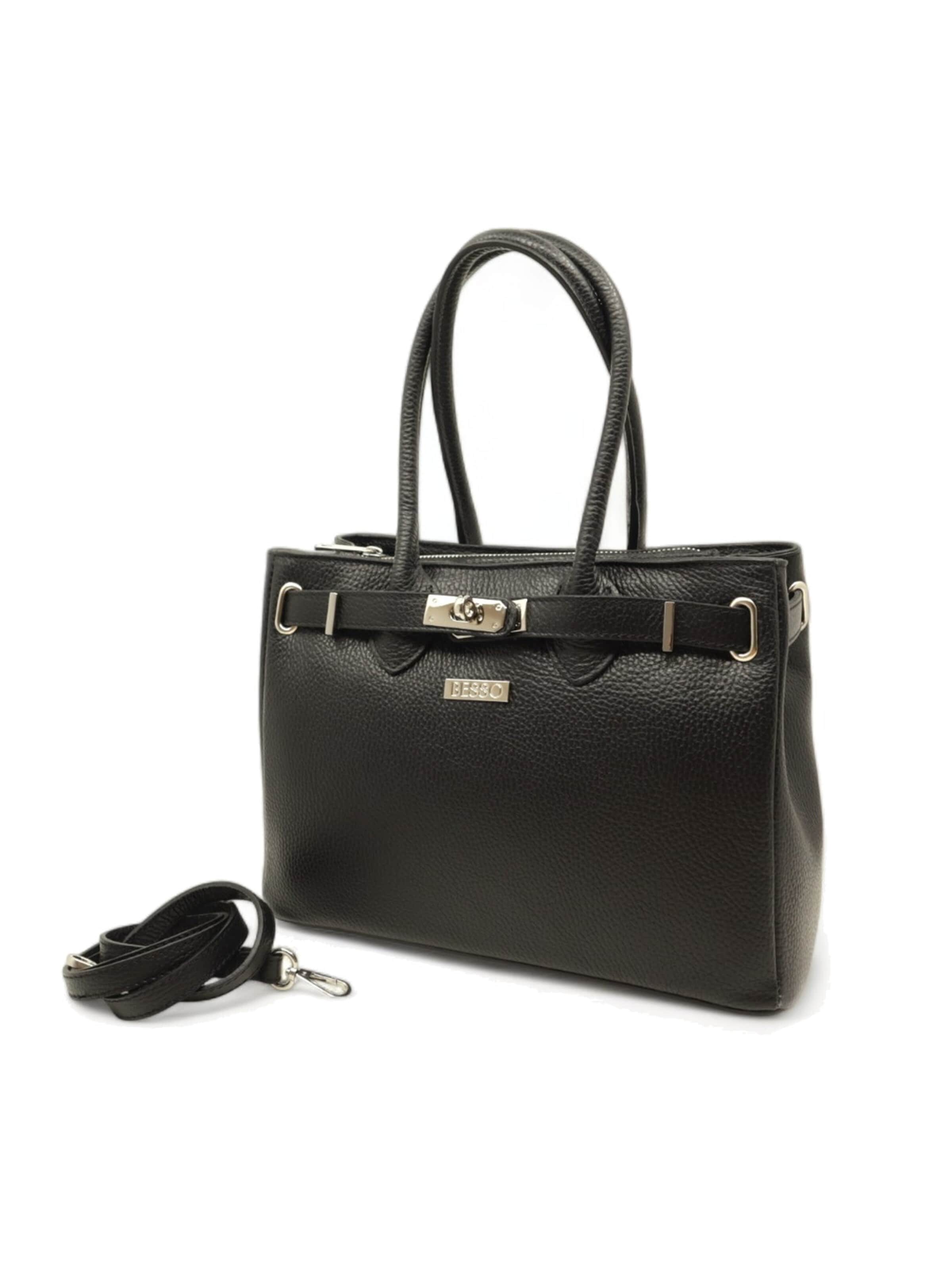 BESSO Handtasche 'Tradizione Elegante'‌‌‌‌‌‌‌‌ in Schwarz