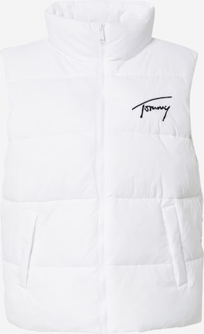 Tommy Jeans - Chaleco en blanco: frente