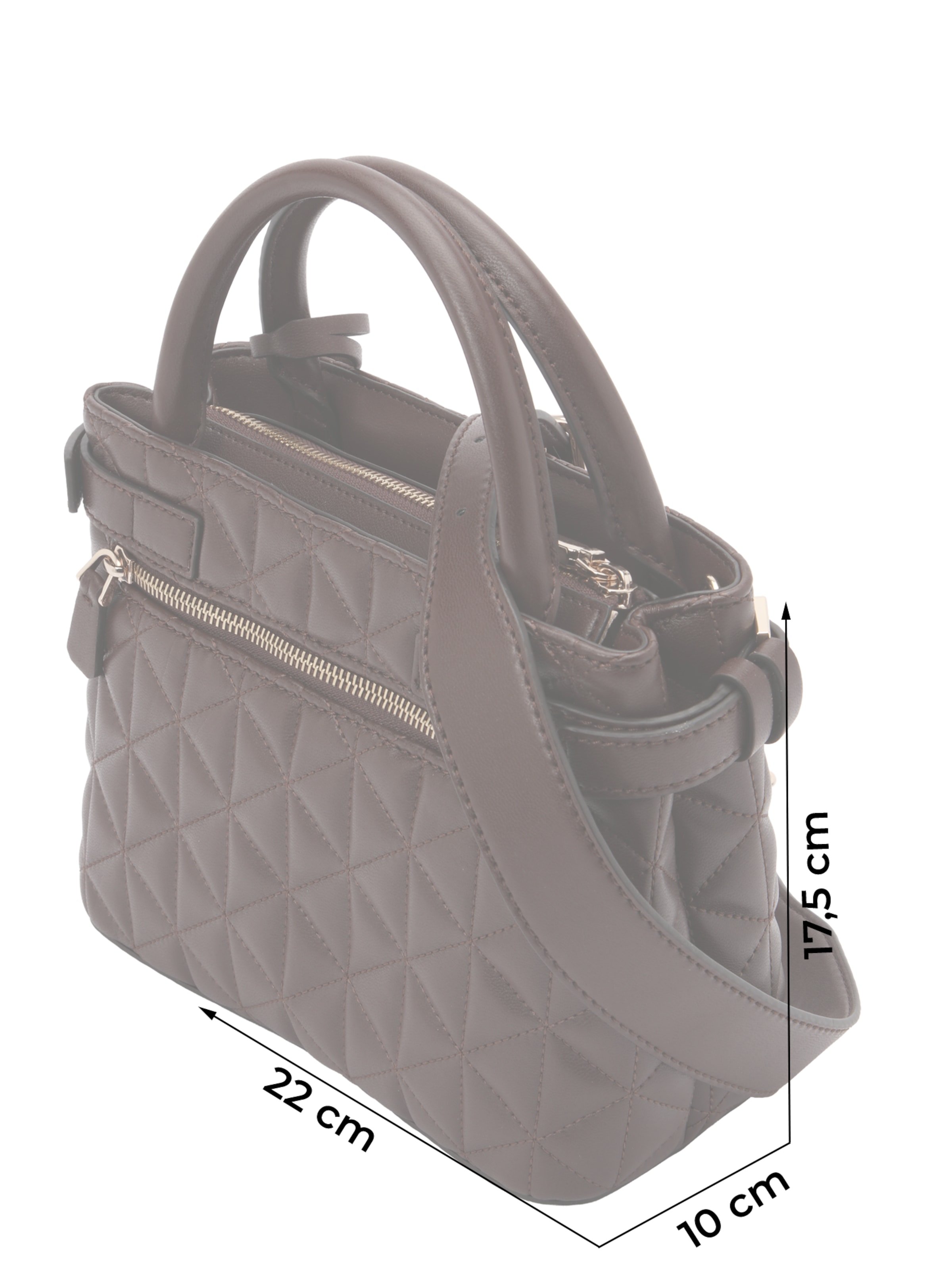 GUESS Håndtaske 'Paisleigh' i brun