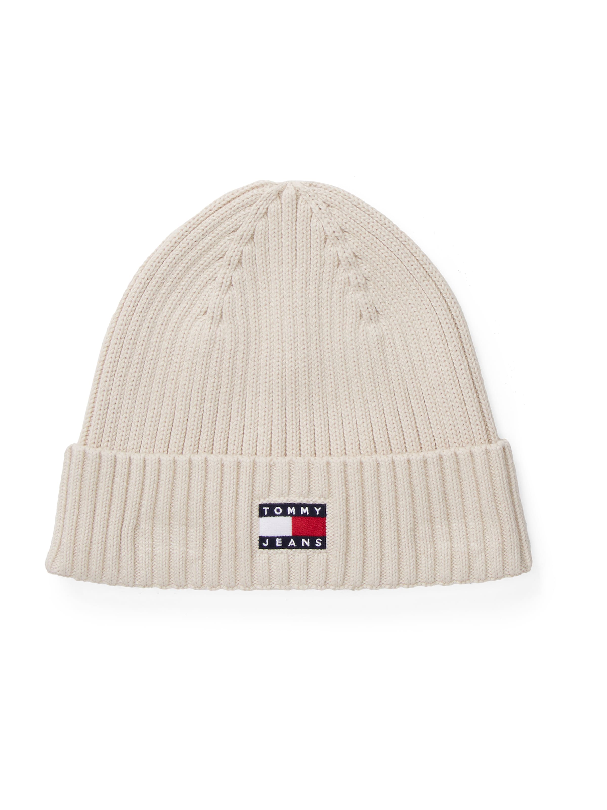 Tommy Jeans Čiapky 'HERITAGE' - Béžová: predná strana