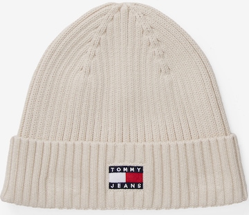 Tommy Jeans Шапка 'HERITAGE' в бежово: отпред