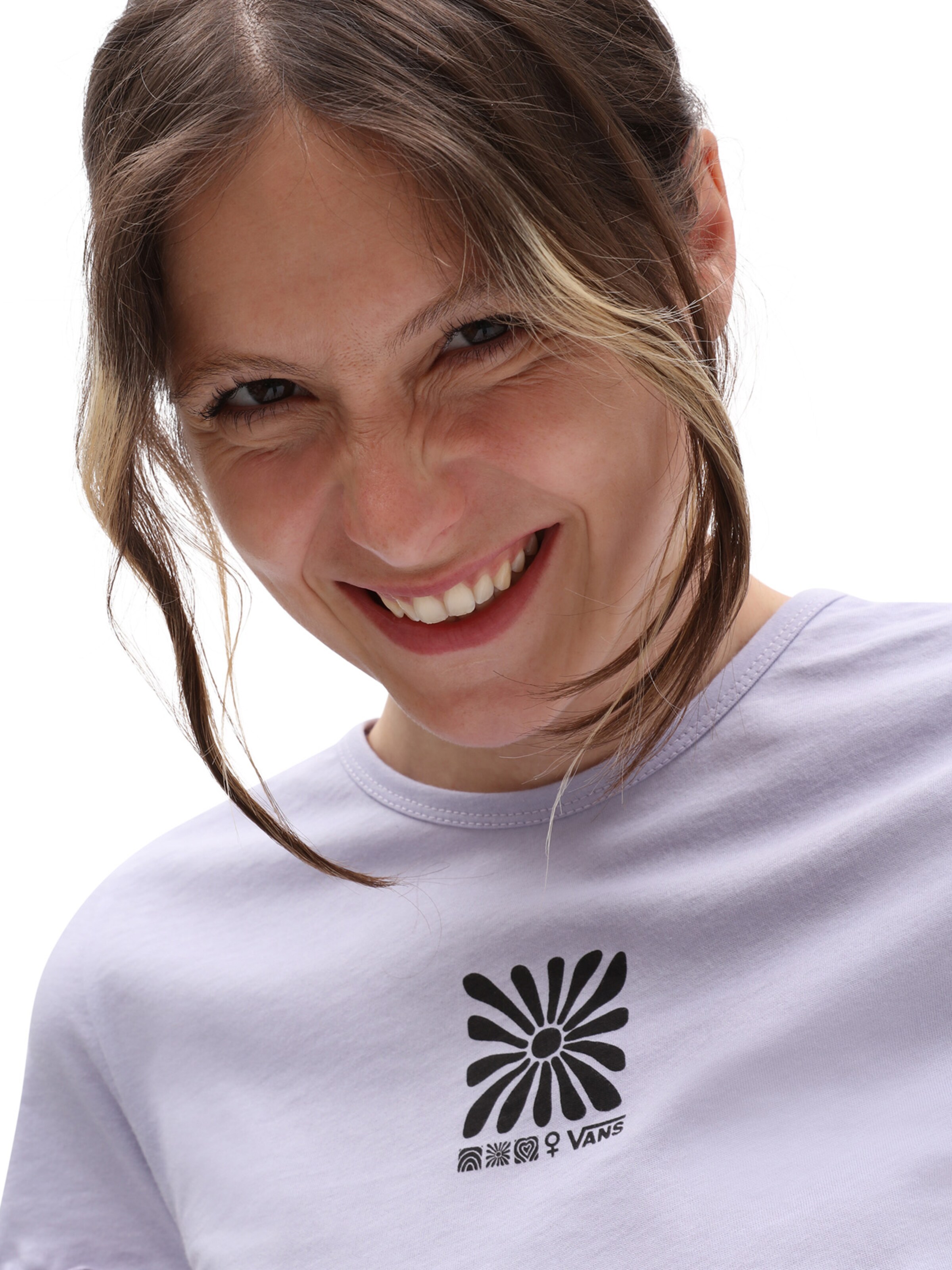 Frauen Shirts & Tops VANS T-Shirt 'Divine Energy' in Pastelllila - JF73503