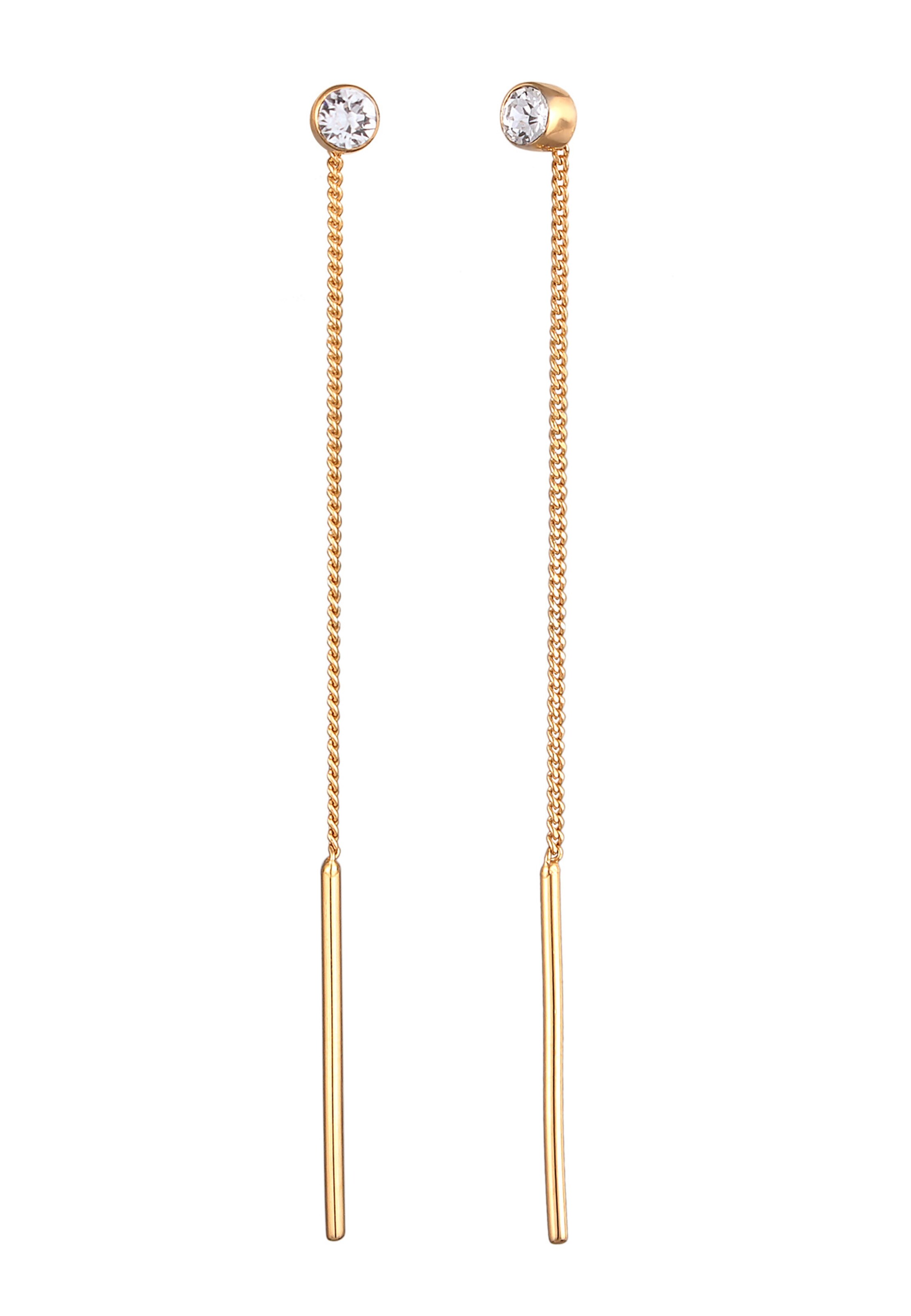 Boucles d'oreilles ELLI en or : devant