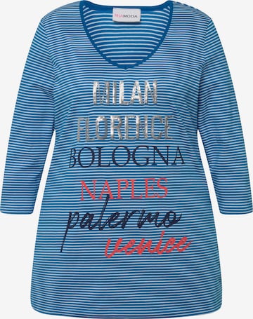 MIAMODA Shirt in Blauw: voorkant