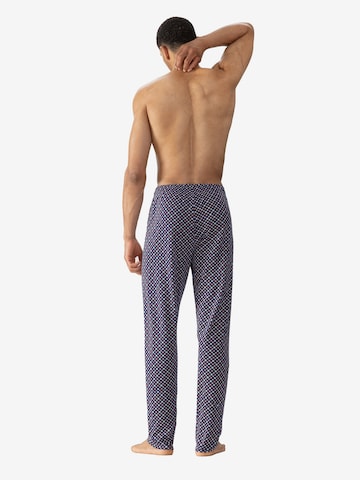 Mey Pajama Pants 'Tie Minimal' in Blue