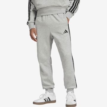 ADIDAS SPORTSWEAR Tapered Urheiluhousut värissä harmaa: etupuoli