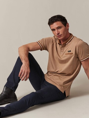 T-Shirt 'Drexler' Deeluxe en marron