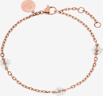PURELEI Voetsieraden 'Linen Blossom' in Goud: voorkant