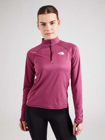 THE NORTH FACE Performance shirt 'SUNRISER' in Purple: front