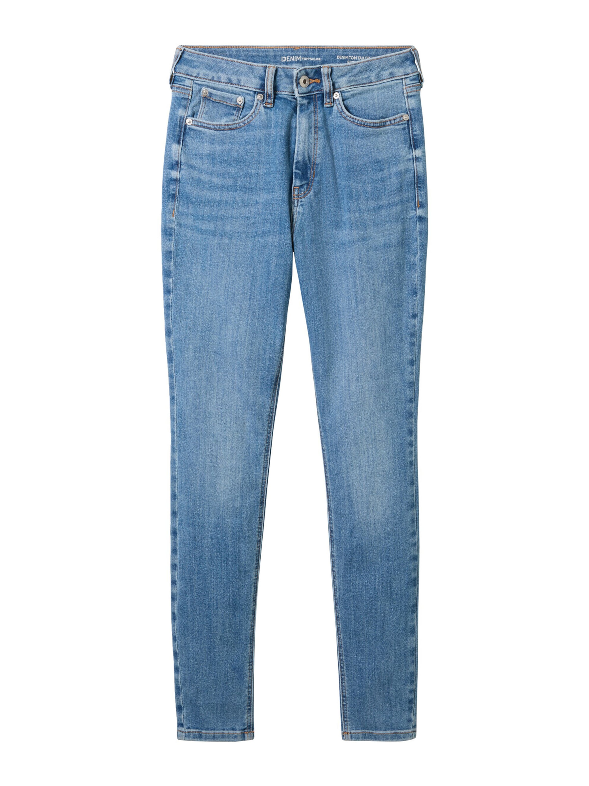 Skinny Jeans 'Janna' di TOM TAILOR DENIM in blu: frontale