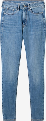 TOM TAILOR DENIM Skinny Jeansy 'Janna' w kolorze niebieski: przód