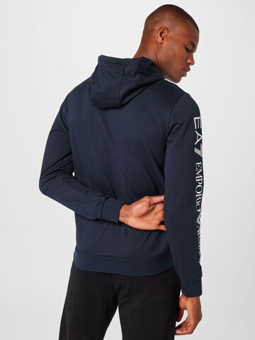 EA7 Emporio Armani Sweatshirt in Blauw