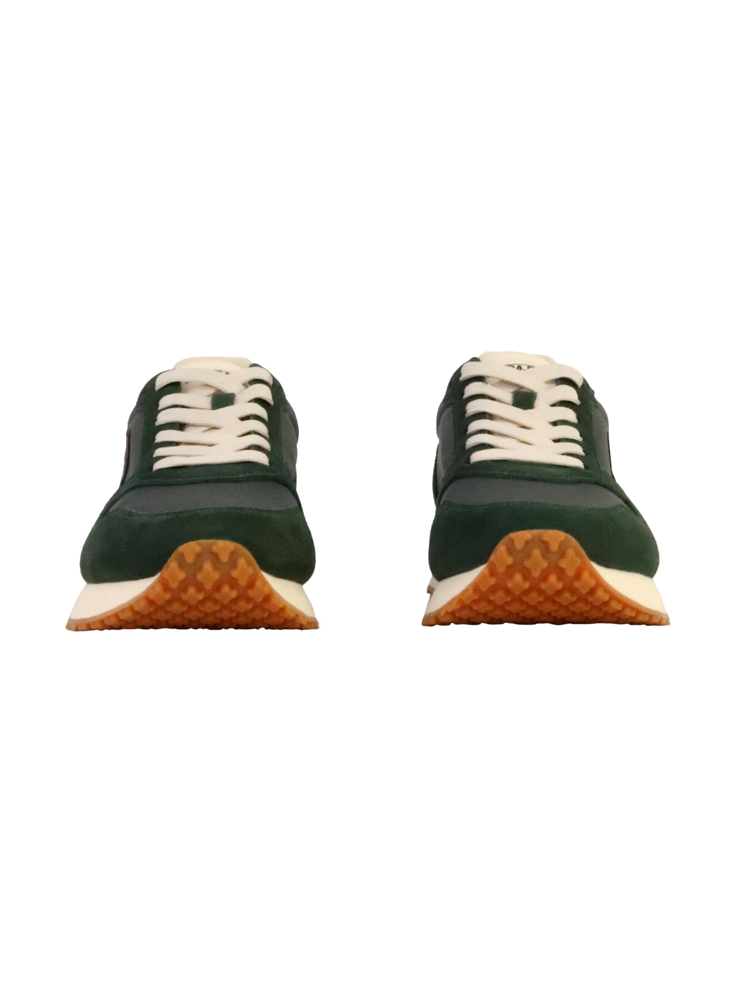 NAPAPIJRI - Calzado deportivo con cordones 'Sun Low-Top-Sneaker aus Leder' en verde