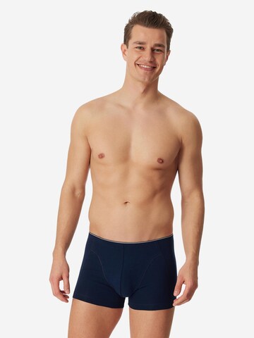 SCHIESSER Boxershorts '95/5 Originals Organic Cotton' in Blauw