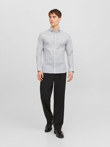 JACK & JONES Regular Fit Hemd 'Blackpool' in Grau