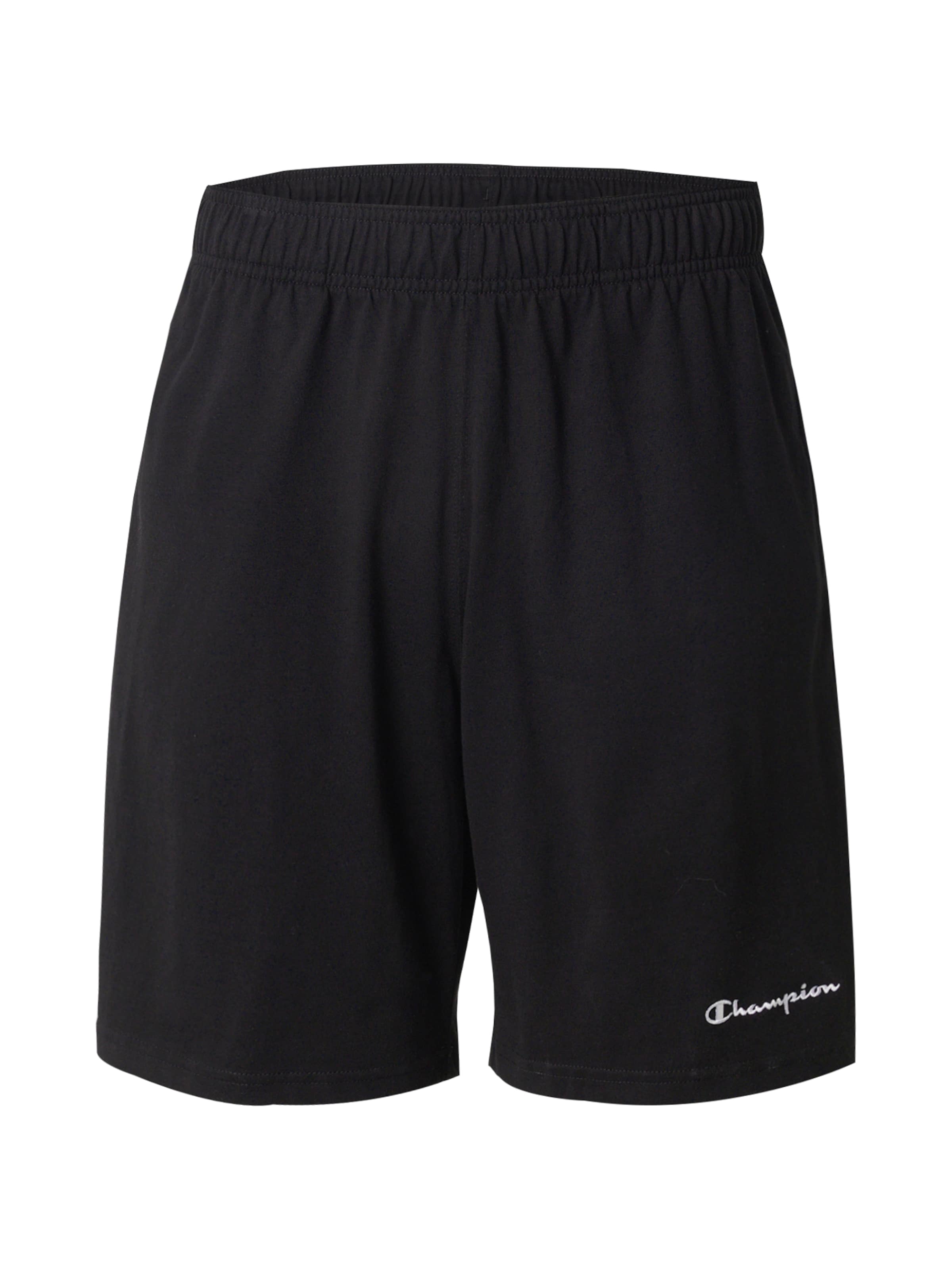 Champion Authentic Athletic Apparel Панталон в черно: отпред