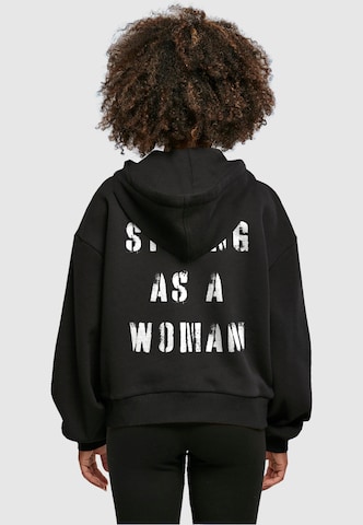 Merchcode Sweatshirt ' Ladies WD' in Zwart