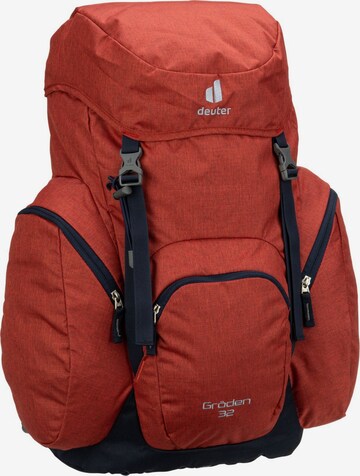 DEUTER Sports Backpack 'Gröden 32' in Red: front