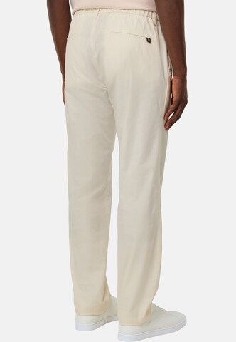 Coupe slim Pantalon à pince Boggi Milano en blanc