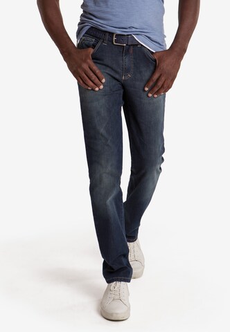CLUB OF COMFORT Regular Jeans 'HENRY 6516' in Blauw: voorkant