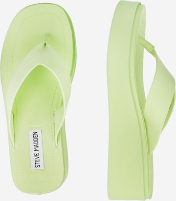 STEVE MADDEN - Chinelos de dedo 'CARLENE' em verde