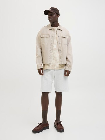 Baggy Jean 'JJIAlex JJOriginal' JACK & JONES en blanc