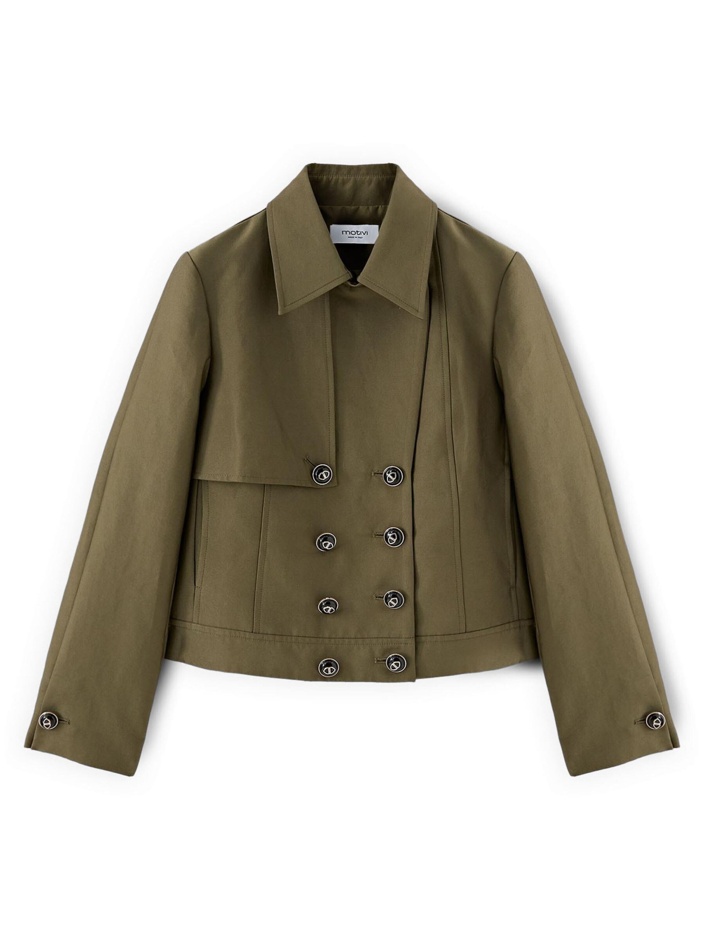 Cappotto invernale di MOTIVI in verde: frontale