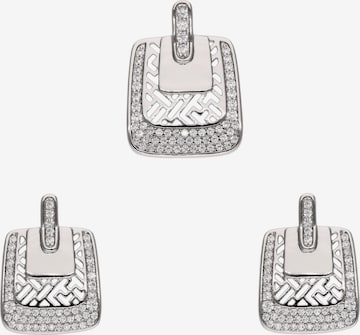 faina - Conjunto de joyería en plata: frente