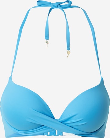 Women' Secret Bustier Bikinitop in Blau: predná strana