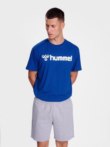 Hummel Μπλουζάκι 'Go 2.0' σε μπλε: μπροστά