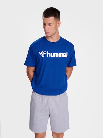 Hummel T-shirt 'Go 2.0' i blå: framsida