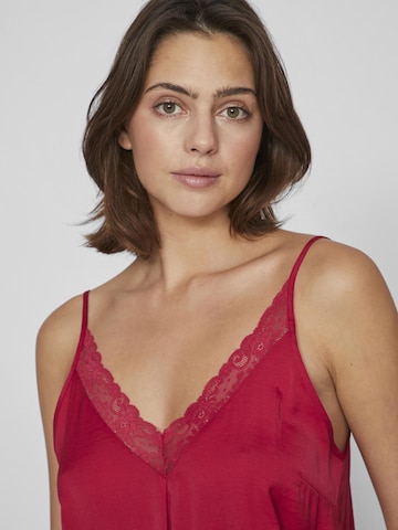 VILA Bluse in Rot