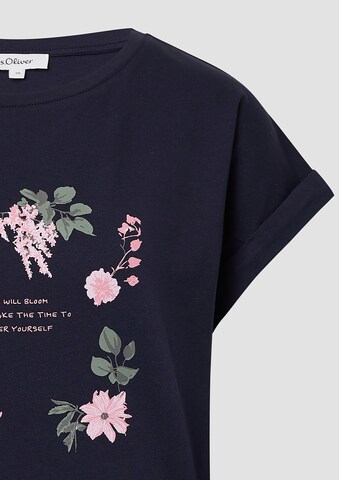 T-shirt s.Oliver en bleu