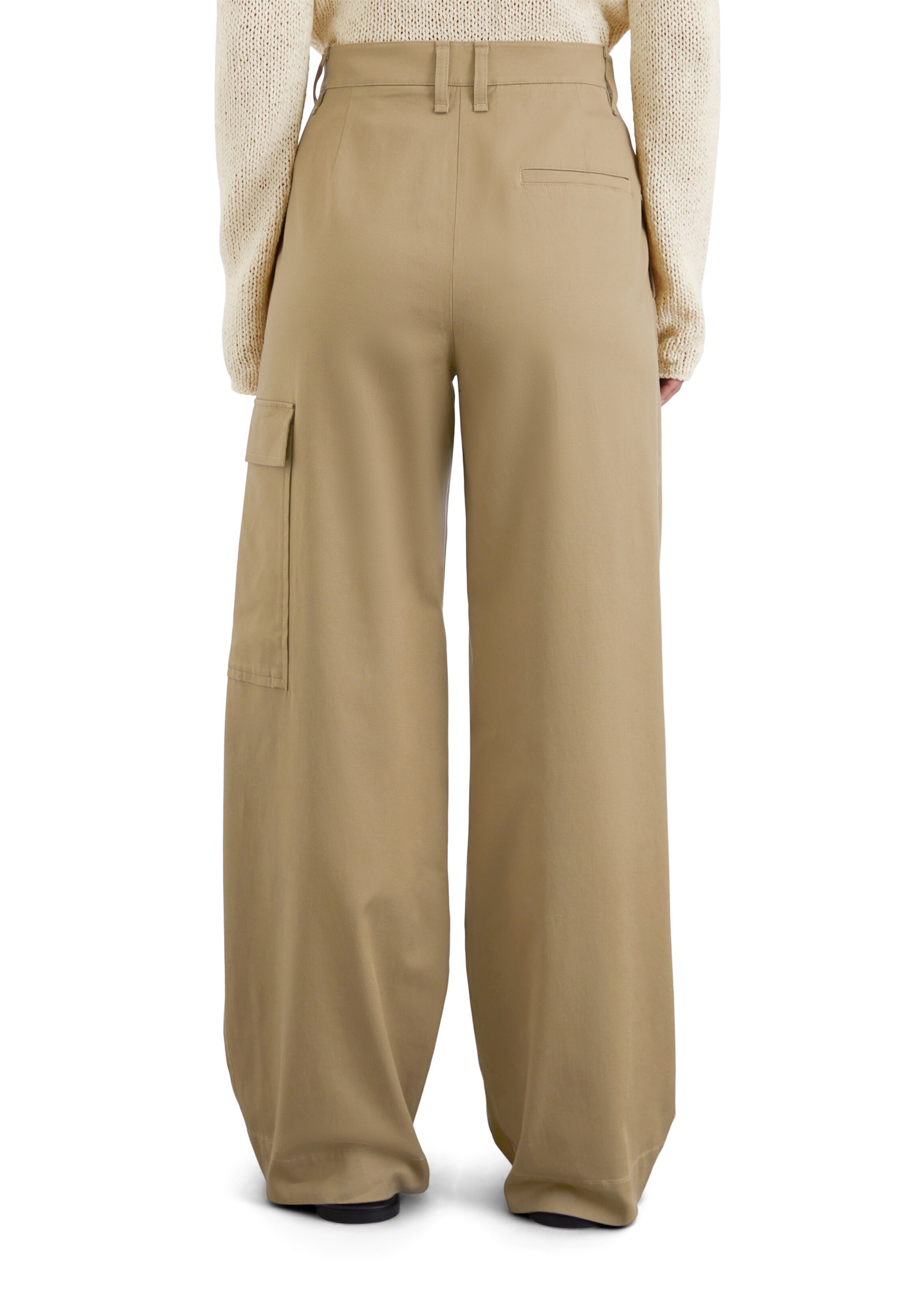Marc O'Polo Loose fit Cargo trousers in Beige