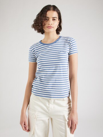 T-shirt 'Essential' Superdry en bleu : devant