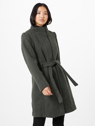 ONLY Välikausitakki 'ONLMICHIGAN WOOL COAT OTW' värissä vihreä, Mallinäkymä