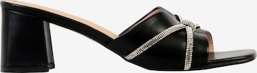 Joia Sandale in Schwarz: Vorderseite