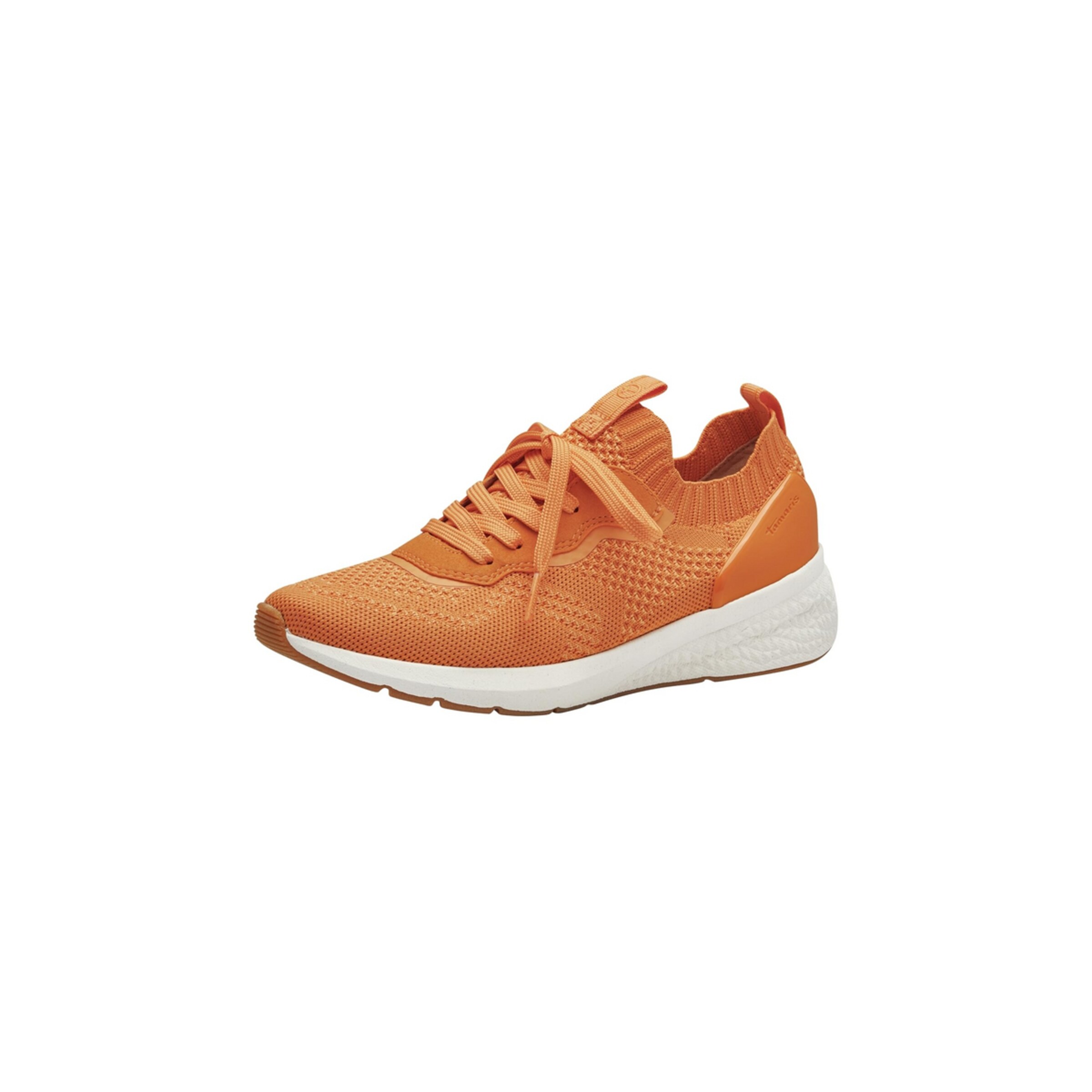 Tamaris Platform trainers in Orange: front