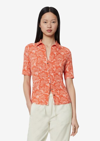 Marc O'Polo Blouse in Orange: front