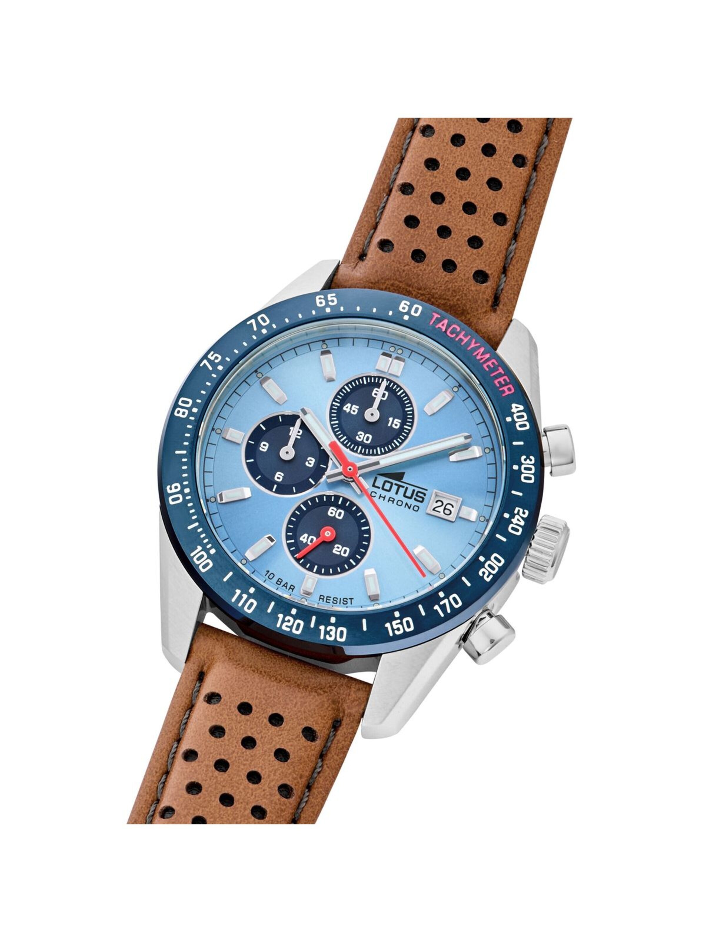 Lotus Analoog horloge in Blauw