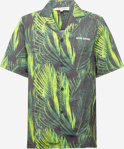 9N1M SENSE Shirt 'Special Pieces' in Lime / Fir / Black, Item view