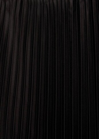 MANGO Rock 'Plisado' in Schwarz