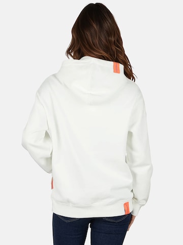 salzhaut Sweatshirt 'Tieren' in Wit