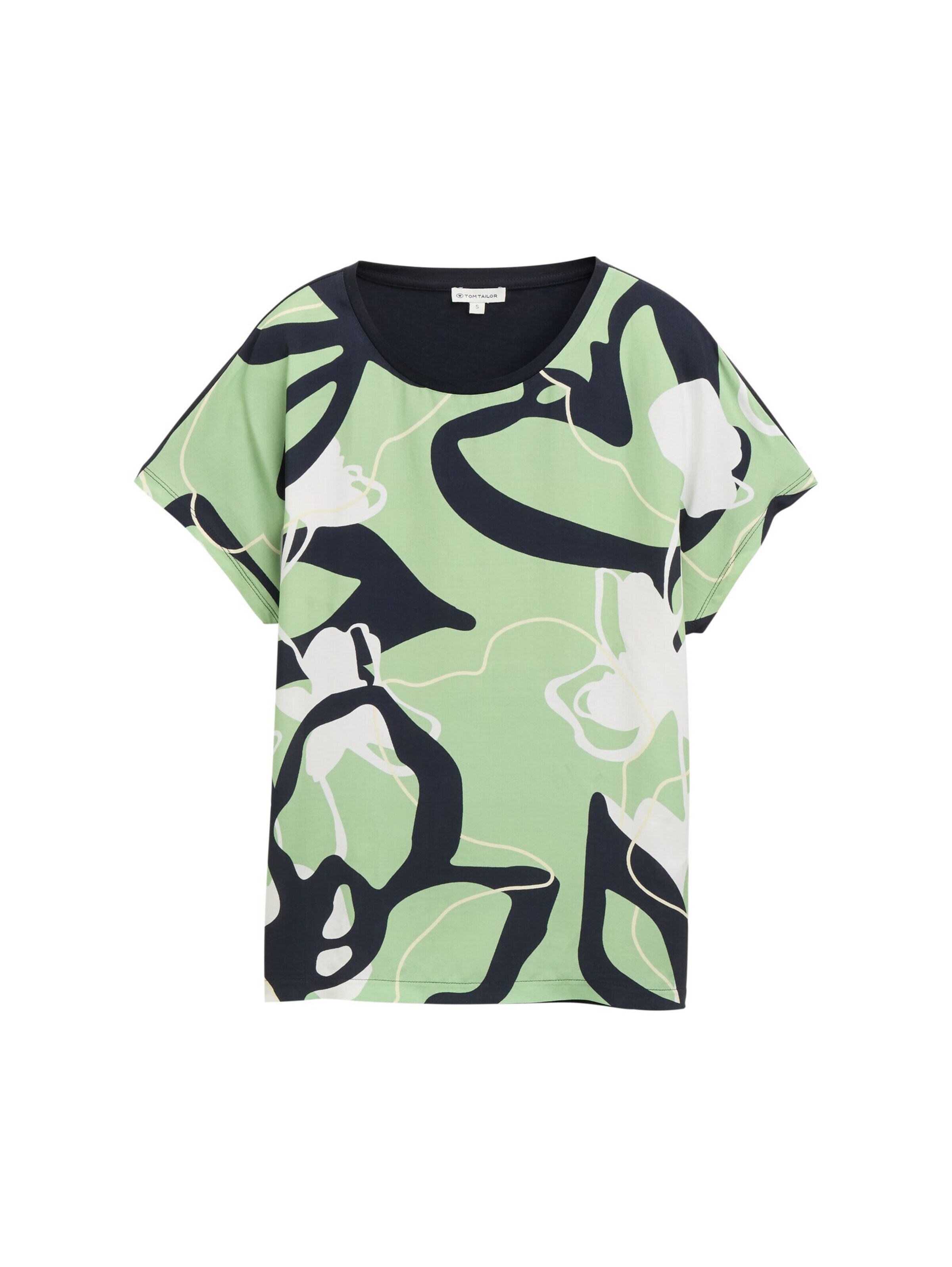 TOM TAILOR Shirt in Green: front