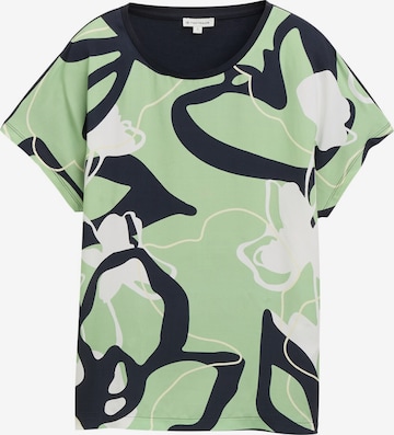 TOM TAILOR Shirt in Green: front