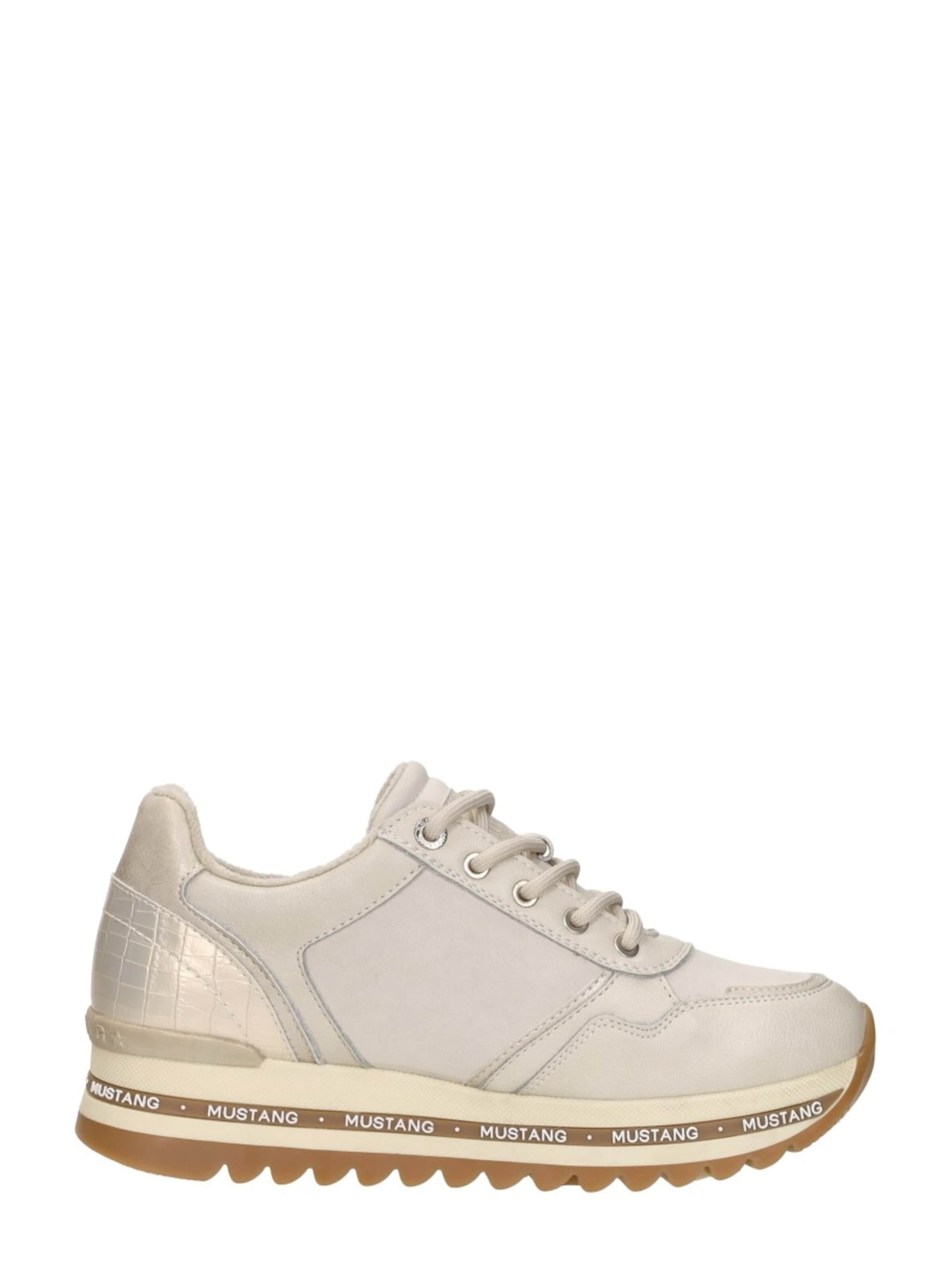 MUSTANG Sneakers laag 'Sneakers Laag' in Wit