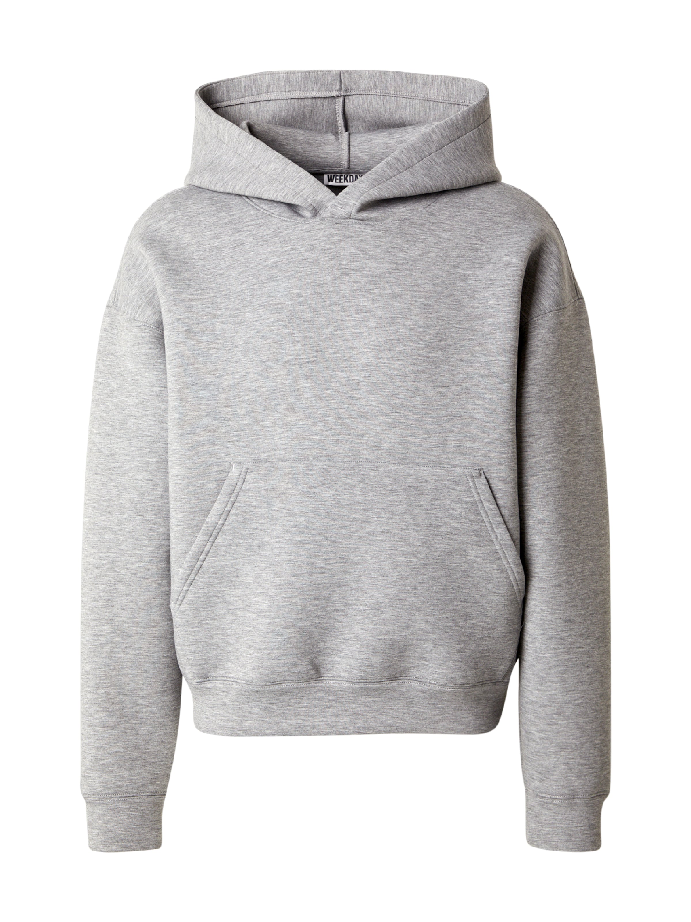 pilka WEEKDAY Megztinis be užsegimo 'Simon': priekis