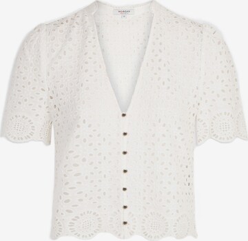 Morgan Blouse in White: front