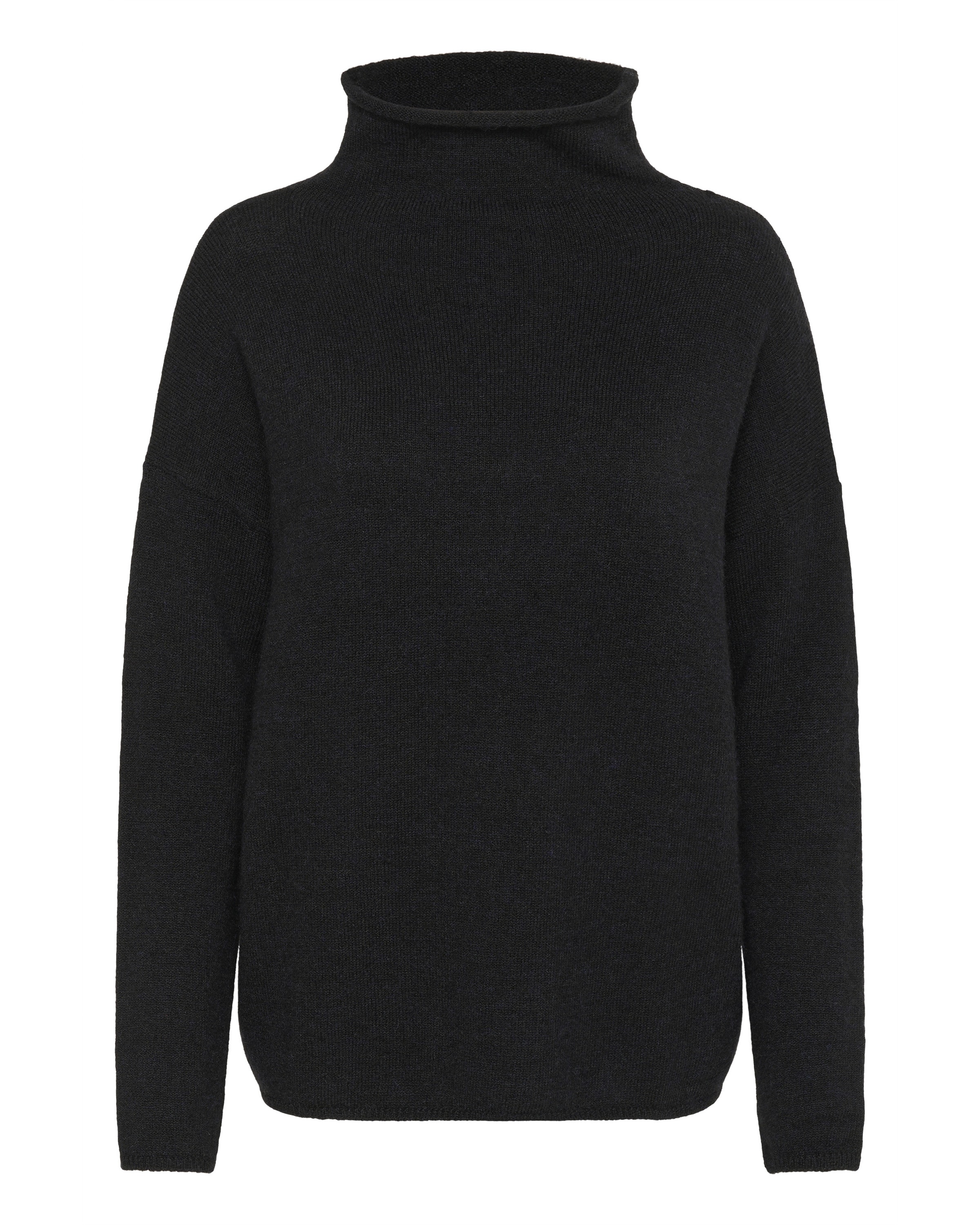 Pull-over 'SLMiya' SOAKED IN LUXURY en noir : devant